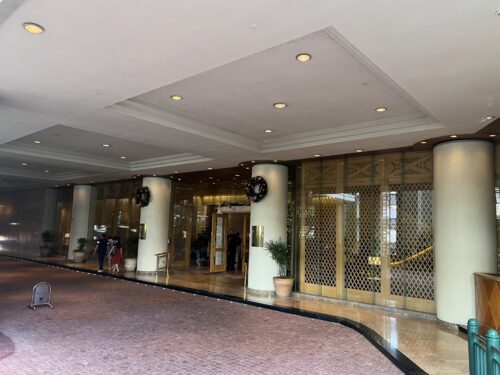 Grand  sheraton  entrance 